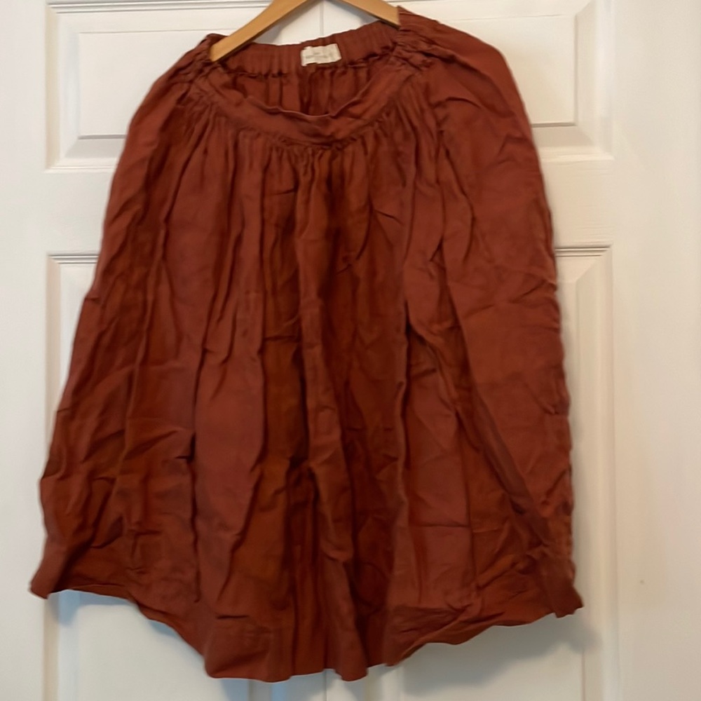 NotPerfectLinen 1950s City Skirt